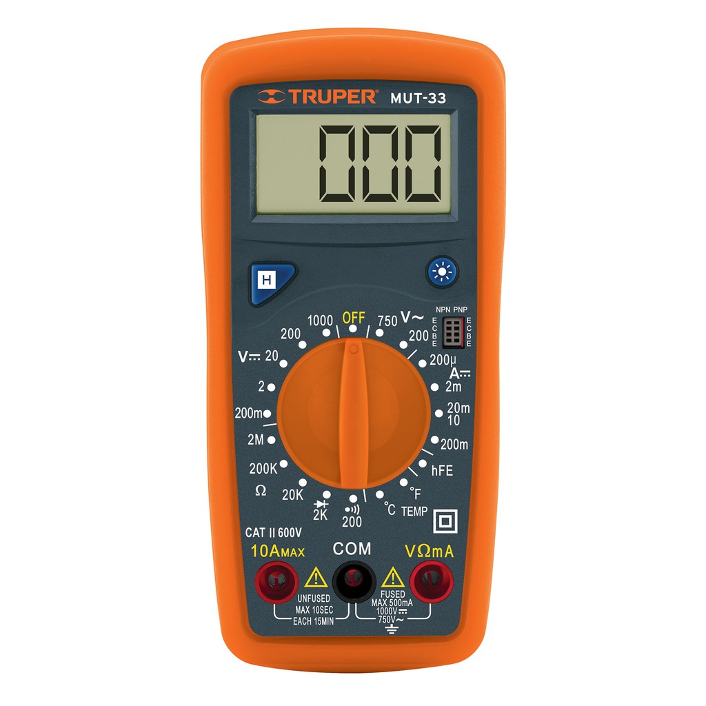 Multimetro digital junior, Truper