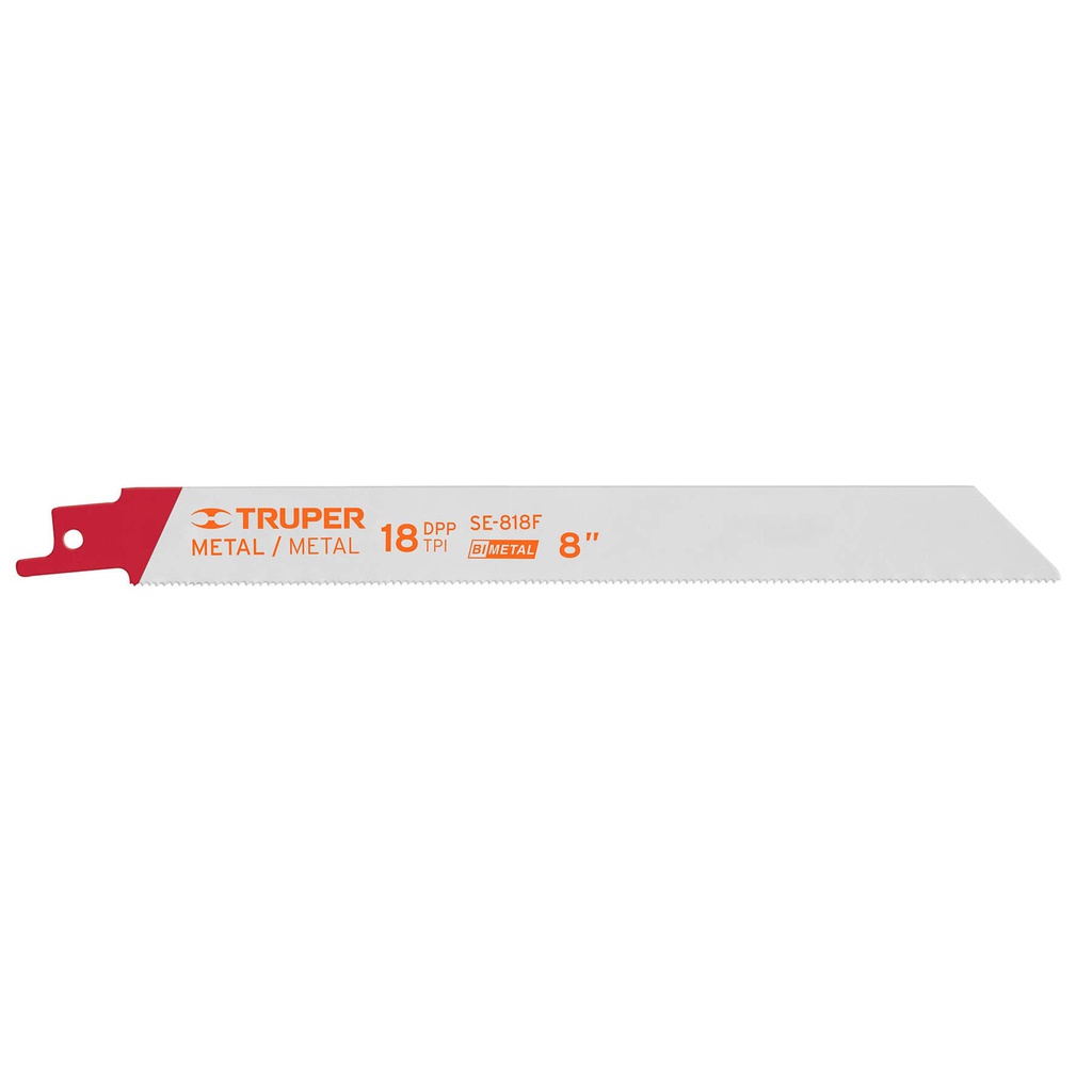 Blister con 2 seguetas sierra sable 8' 18 DPP para metal