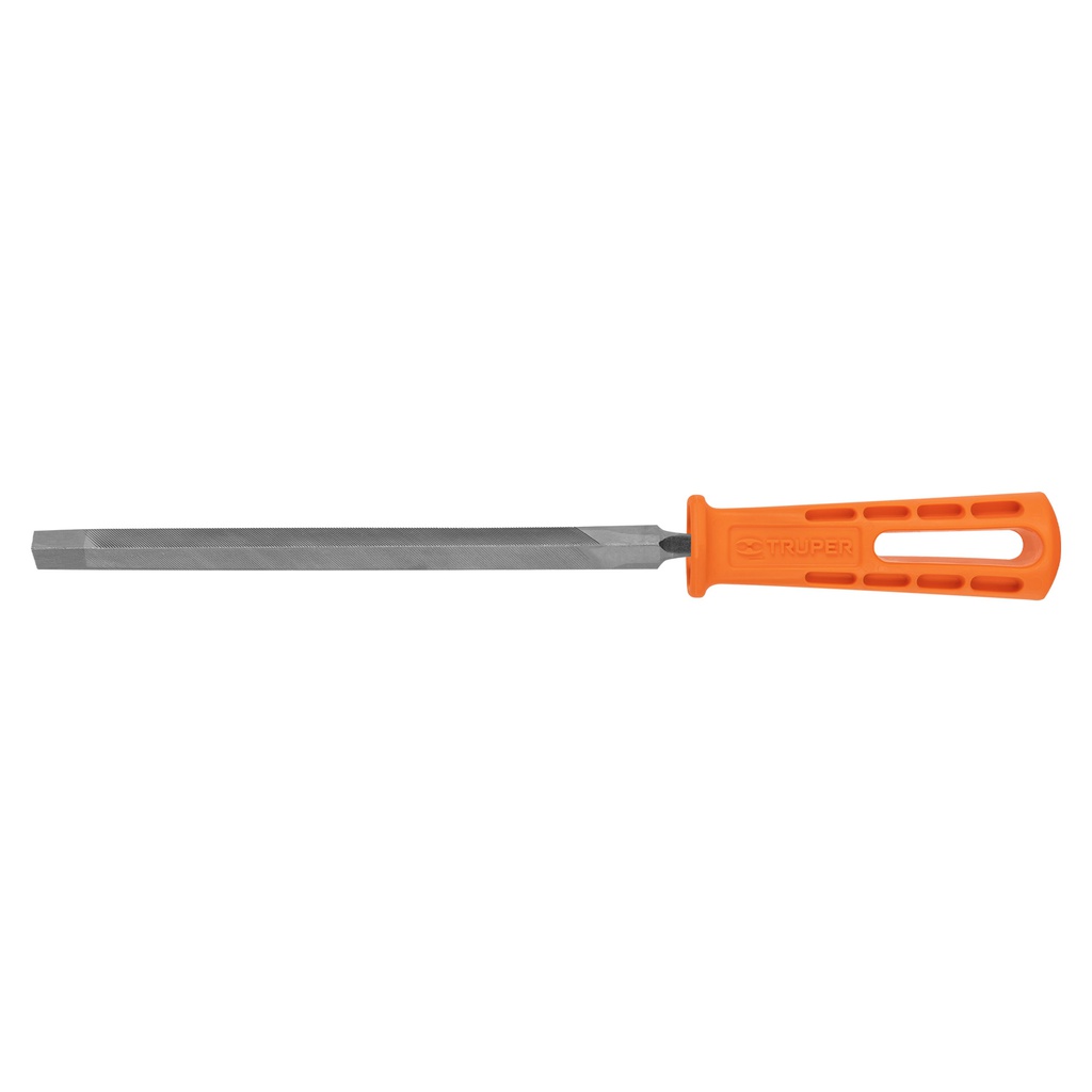 Lima triangular 7' para machete, 36 dpp, con mango, Truper