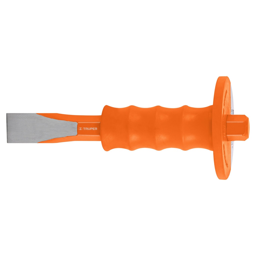Cincel de corte frio 1 x 8' con grip, Truper