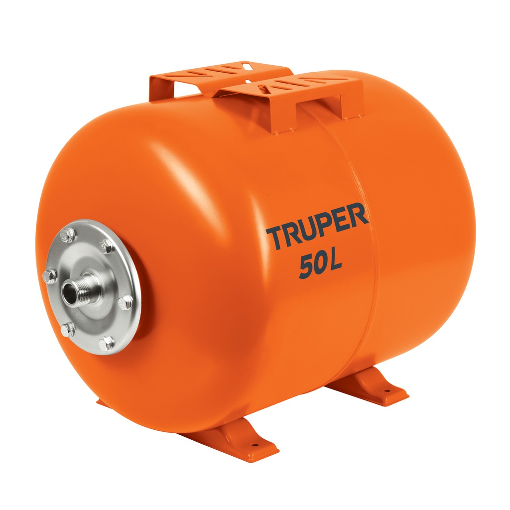 Tanque hidroneumatico horizontal, 50 litros, Truper