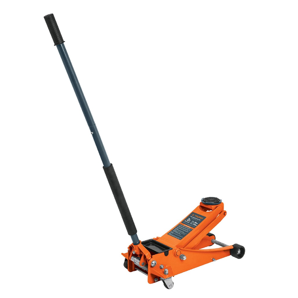 Gato hidraulico profesional de patin, 3t, elevacion rapida