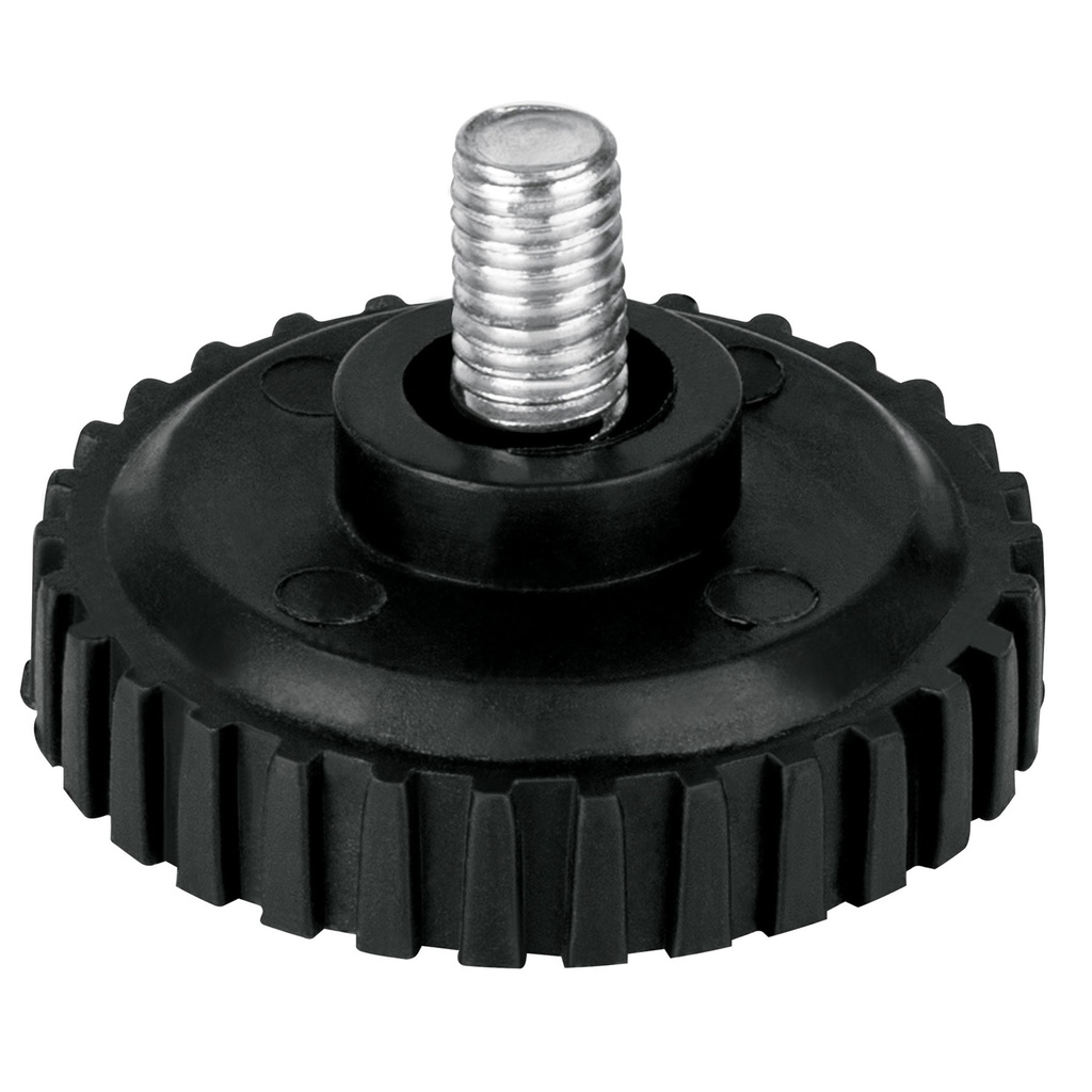 Pata ajustable para bascula electronica de plataforma,8 mm