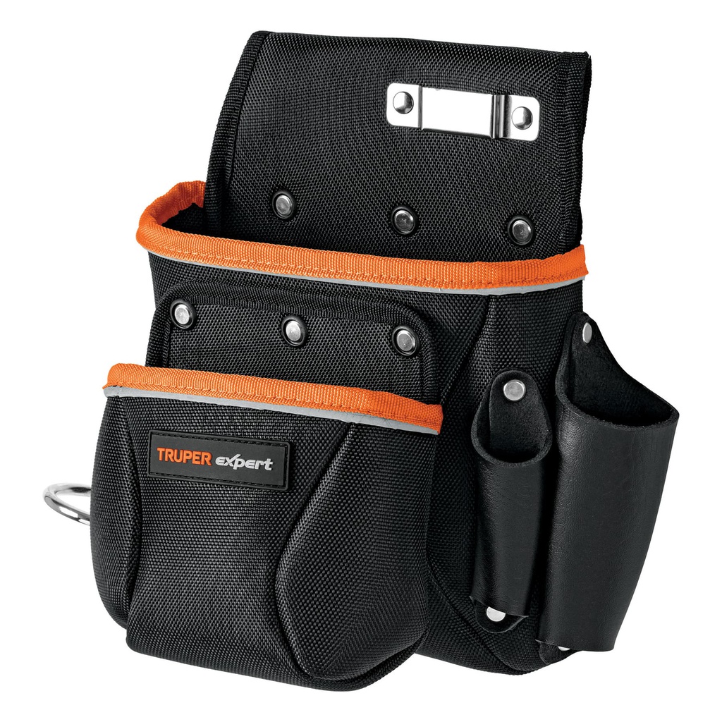 Porta herramientas de poliester, 6 compartimentos, Expert