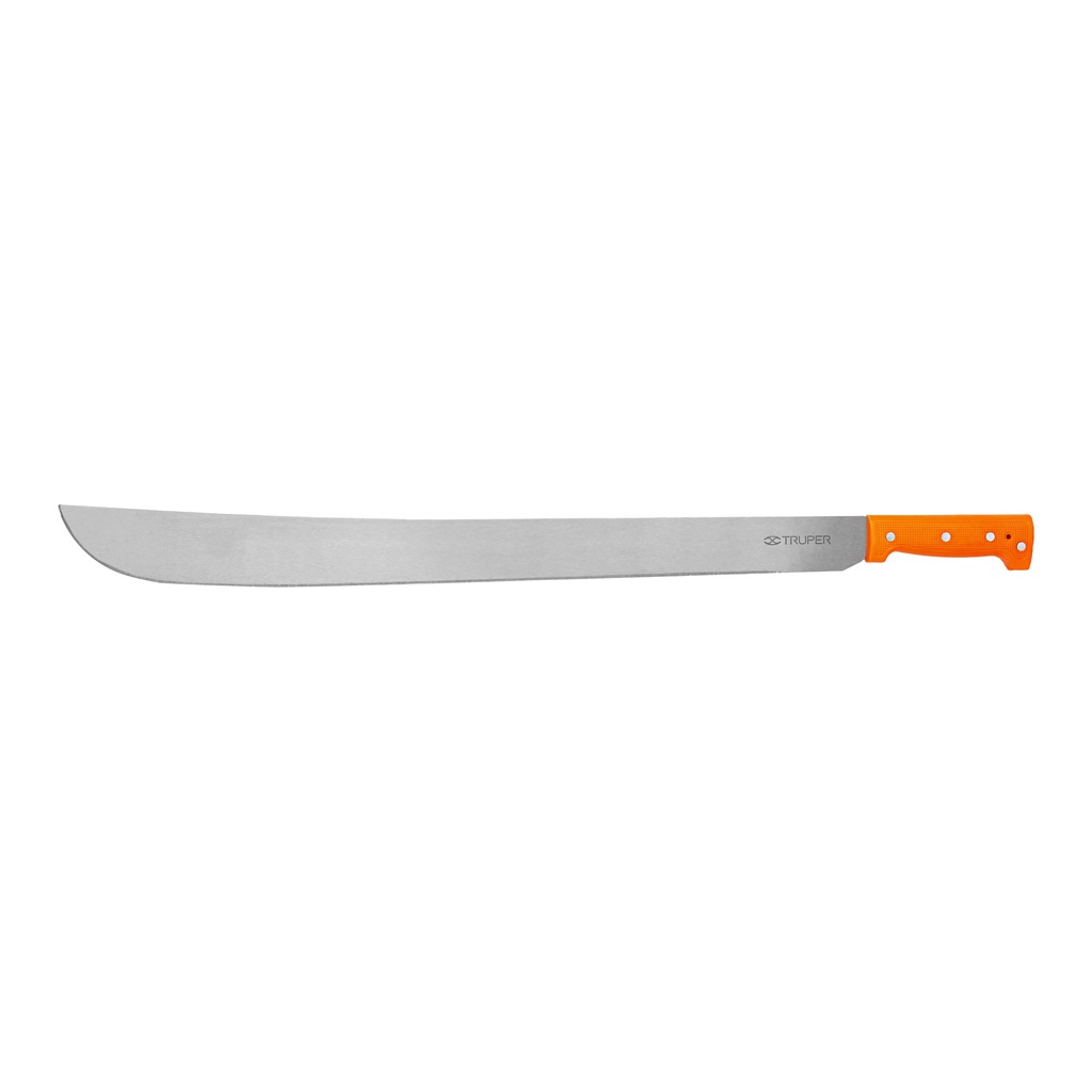 Machete estandar 26' cacha naranja remachada, Truper