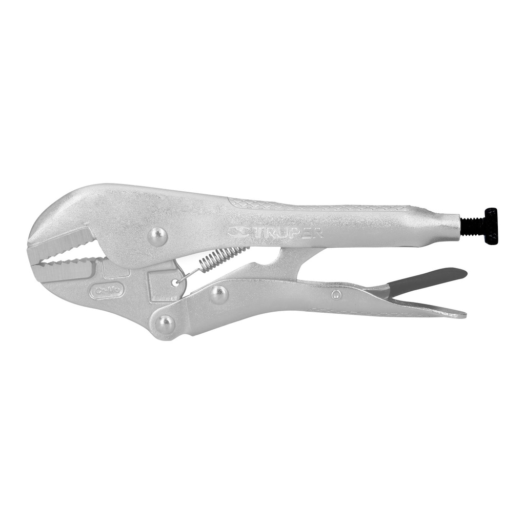Pinza de presion 7' mordaza recta, Truper