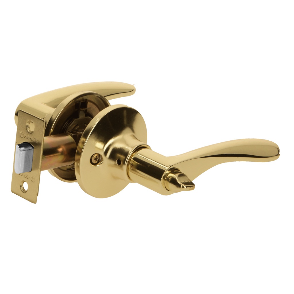 Cerradura manija 'Milan' baño laton brillante, cil metal