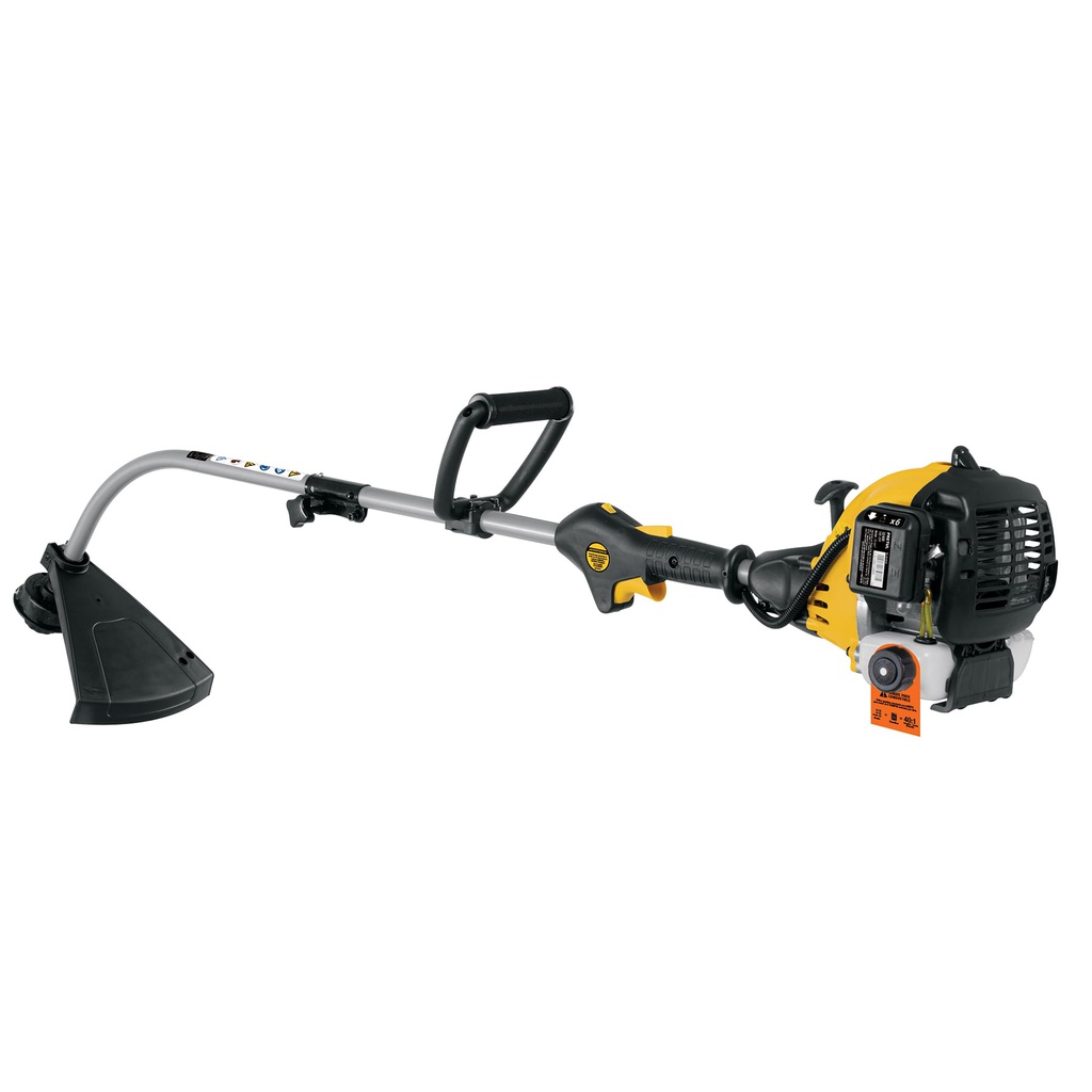 Desbrozadora a gasolina 25cc mango tipo 'D', 17'corte, curva