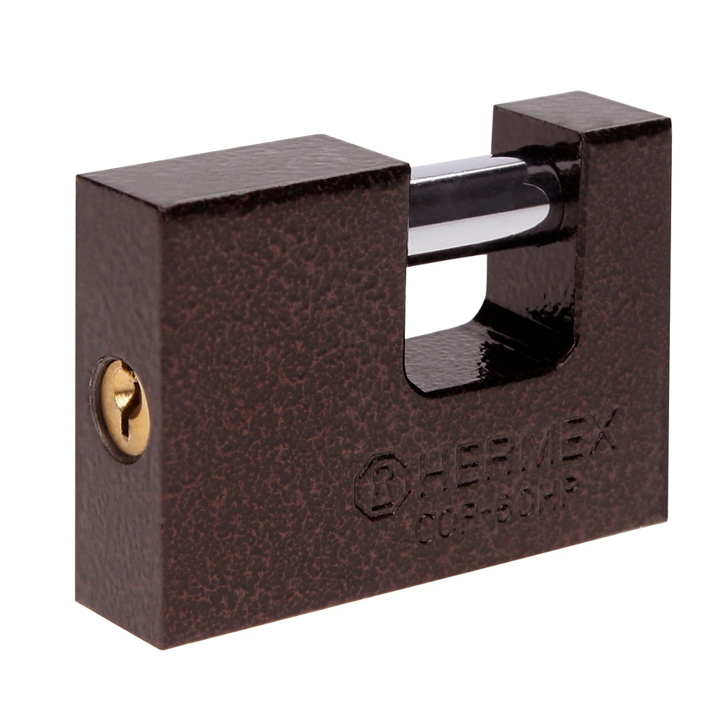Candado antipalanca 60 mm cuerpo de hierro, Hermex Basic