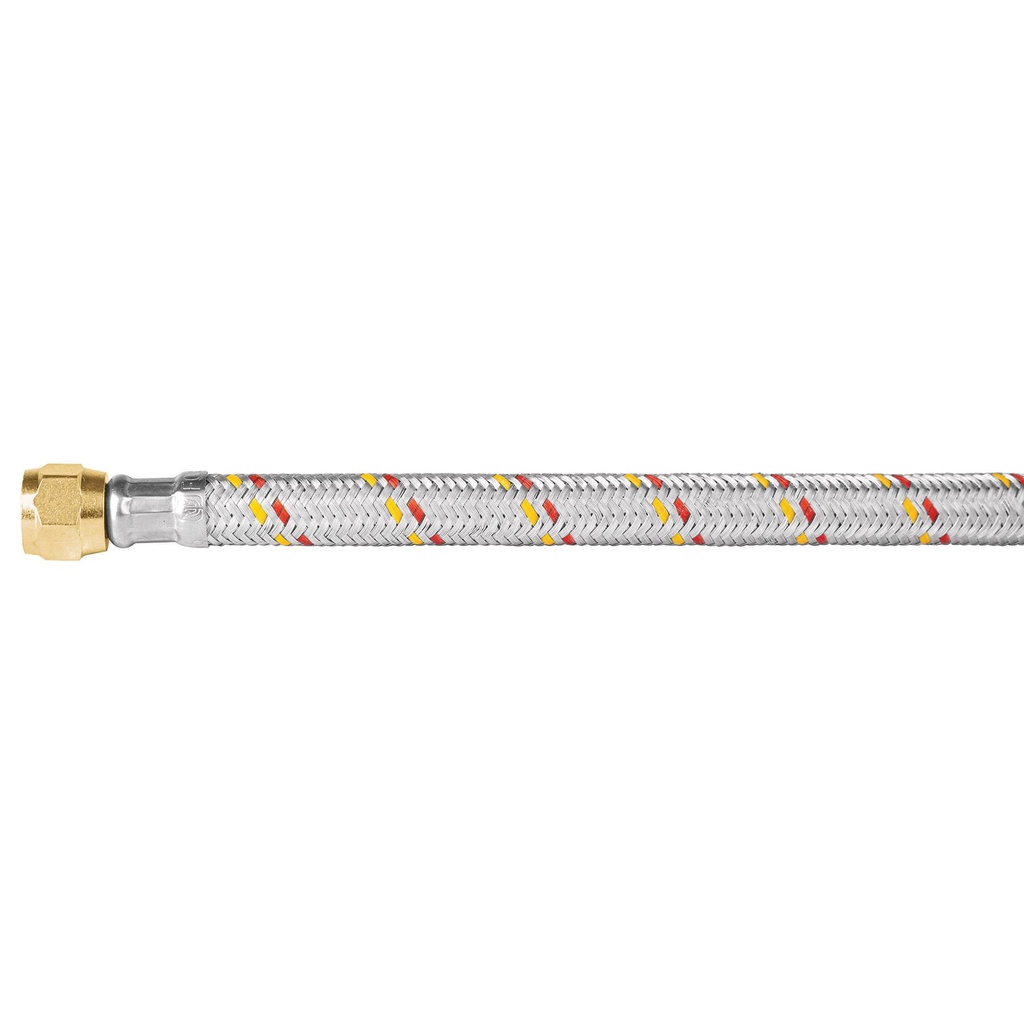 Manguera para gas, aluminio, 5/16' X 100 cm, Foset Basic