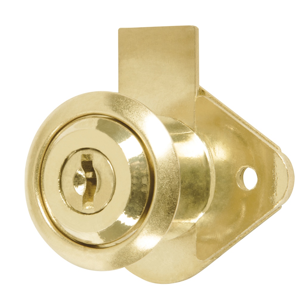 Cerradura para mueble, modelo 21, laton, Hermex Basic