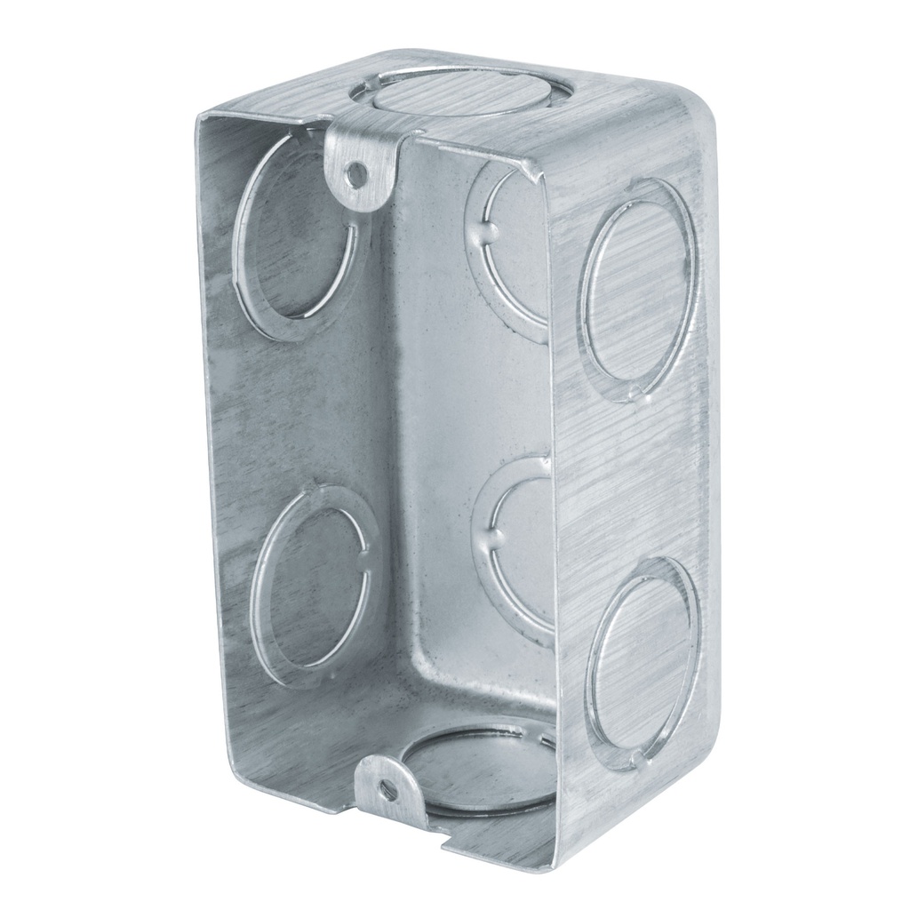 Caja tipo chalupa 2' x 4' reforzada, Volteck