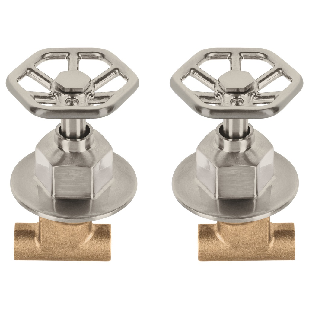 Juego llaves empotrar soldables, volante satin, Tubig