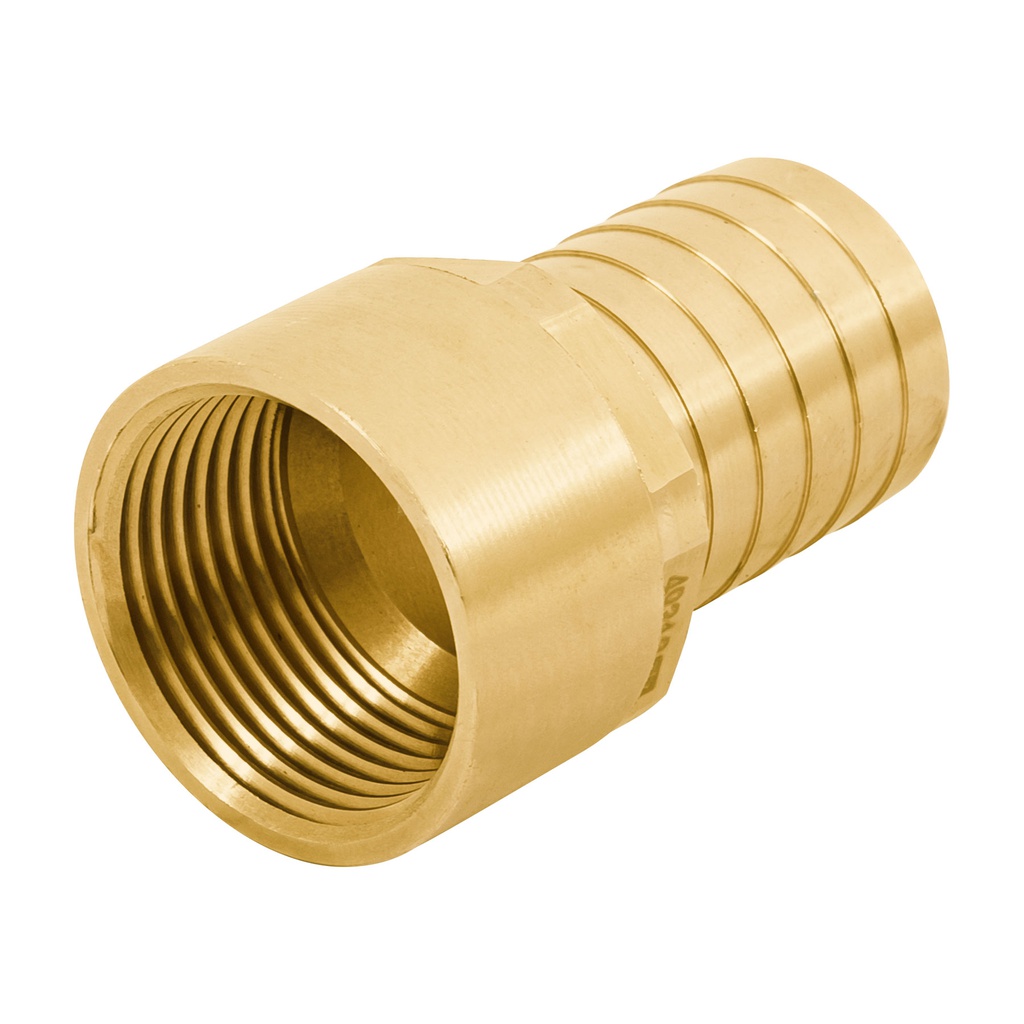 Adaptador hembra de laton 1' para poliducto, Foset