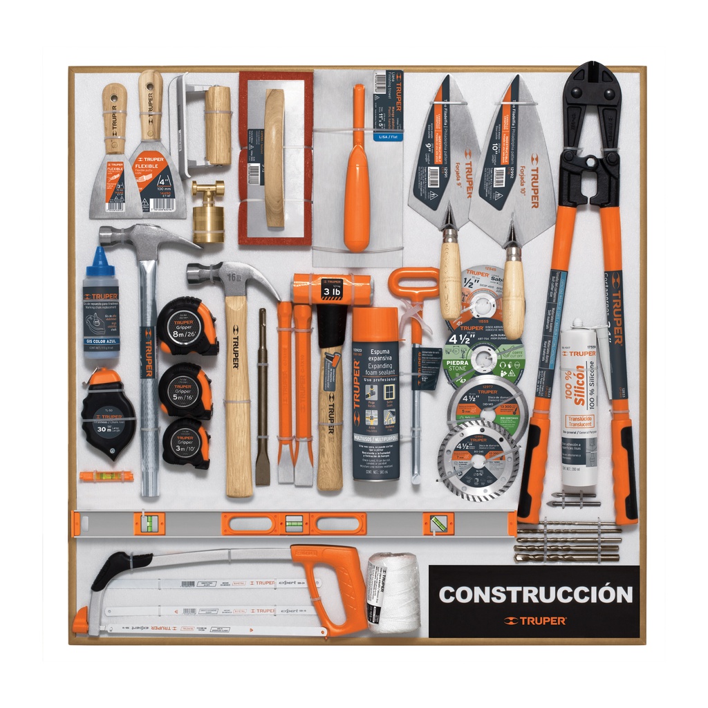 Exhibidor de Construccion, 80x80 cm, 1 tablero