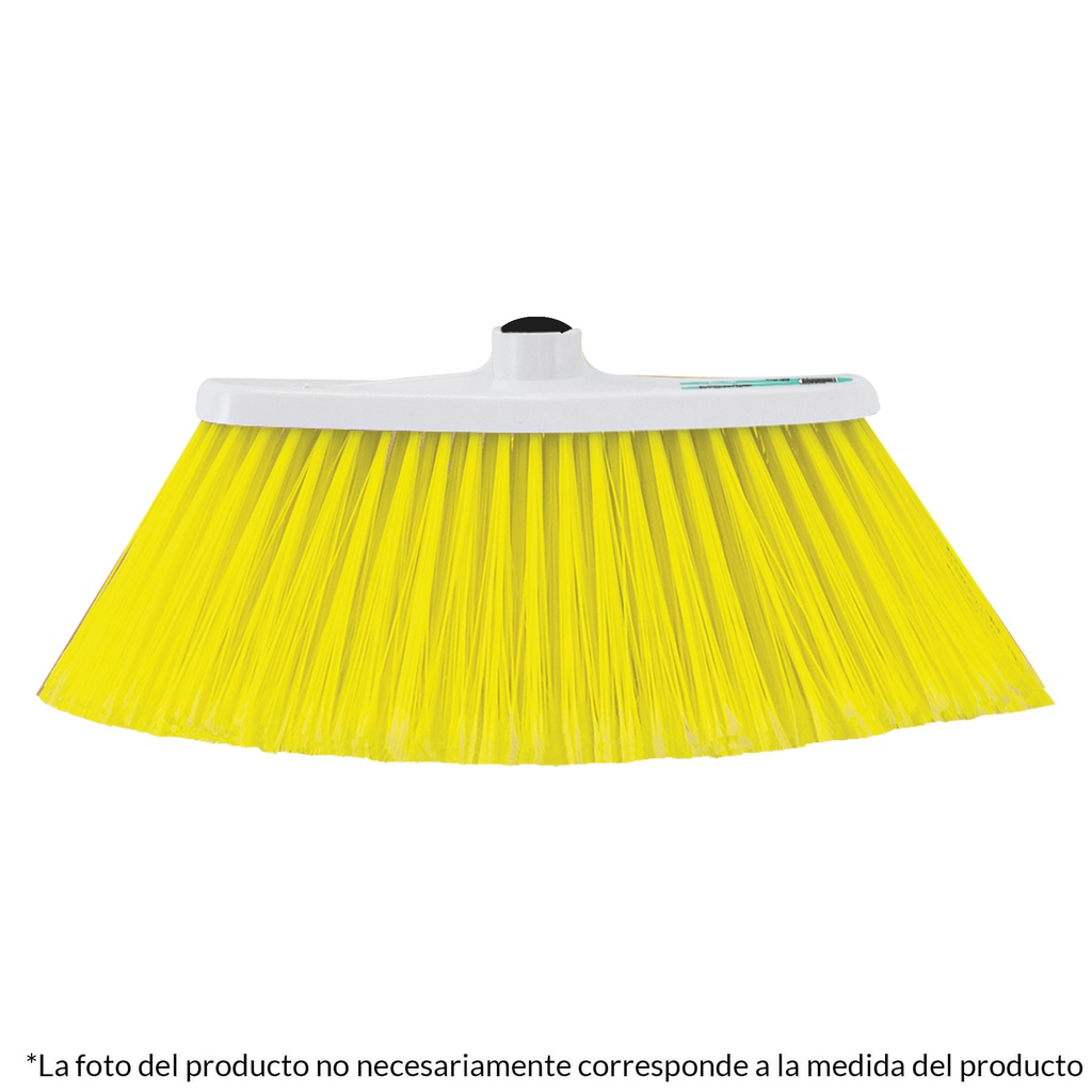 Escoba vinilo, tipo cepillo sin baston, grande