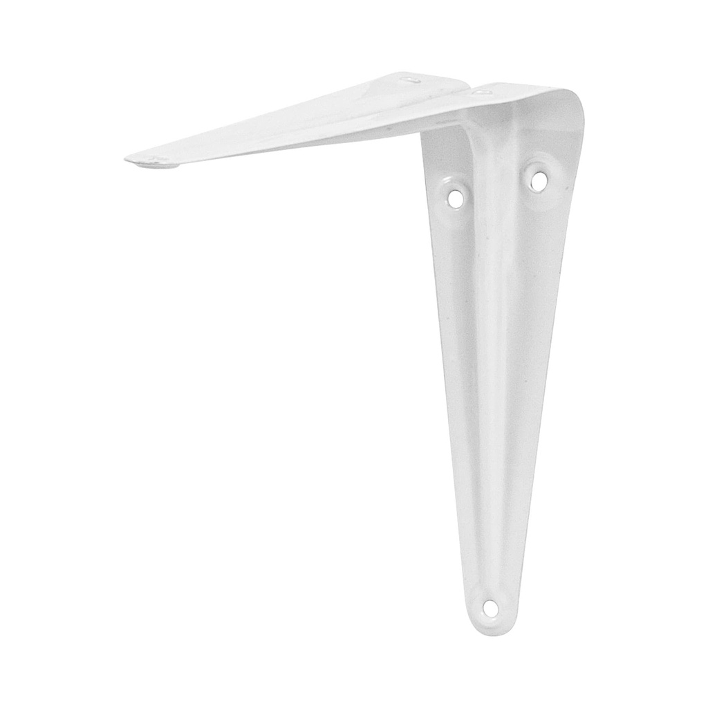 Mensula de acero blanca 5 x 6', Fiero