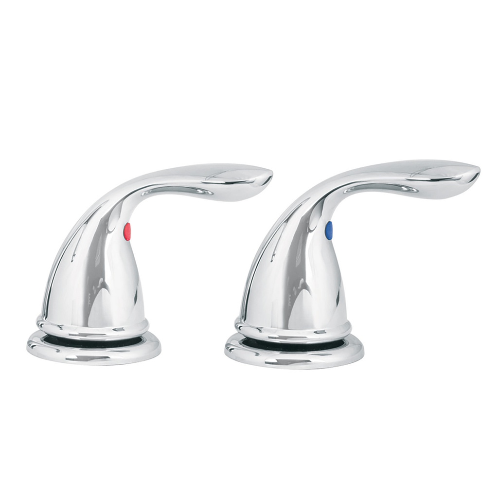 Jgo manerales palanca p/taladros separados,lavabo,cromo,Aero