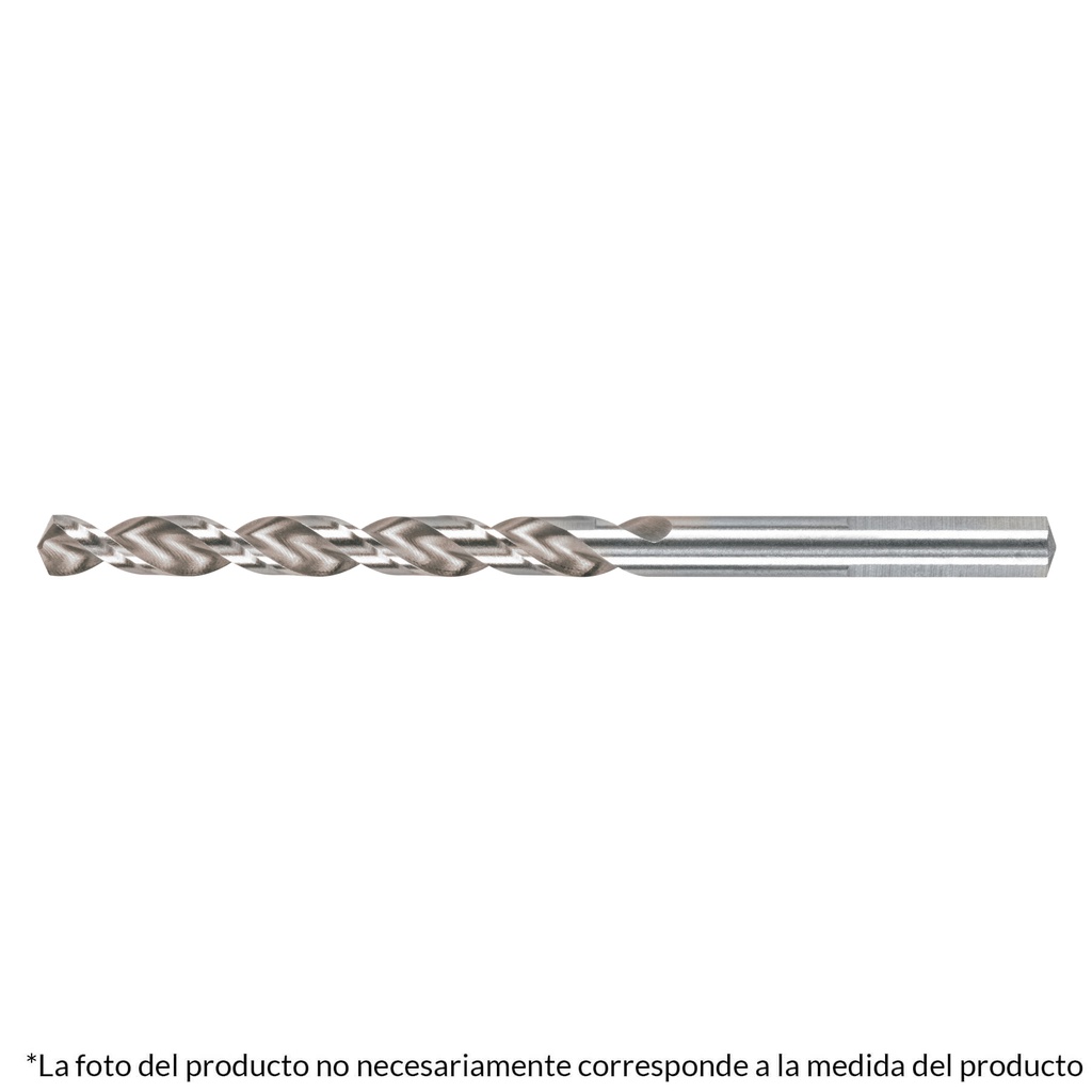 Broca HSS 1' Trusilver para metal, Truper