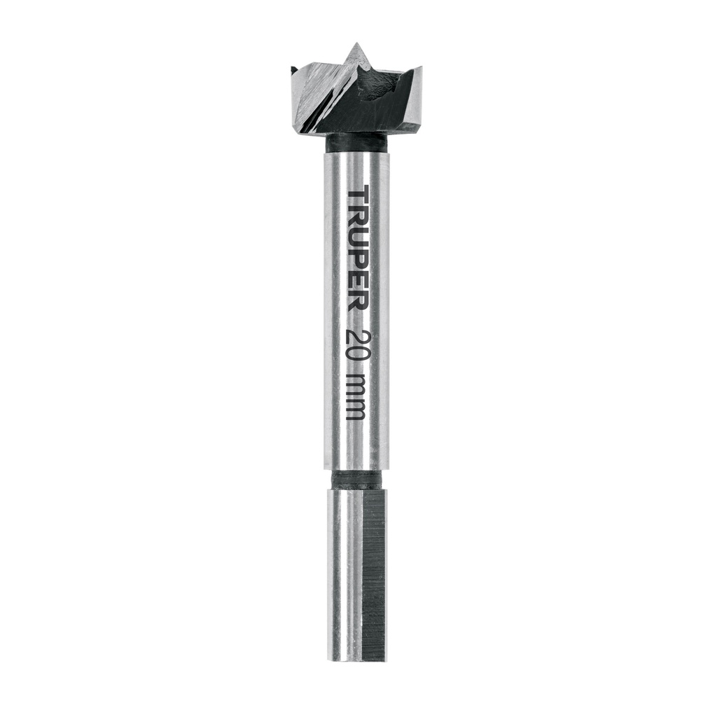 Broca forstner 20 mm para madera, Truper