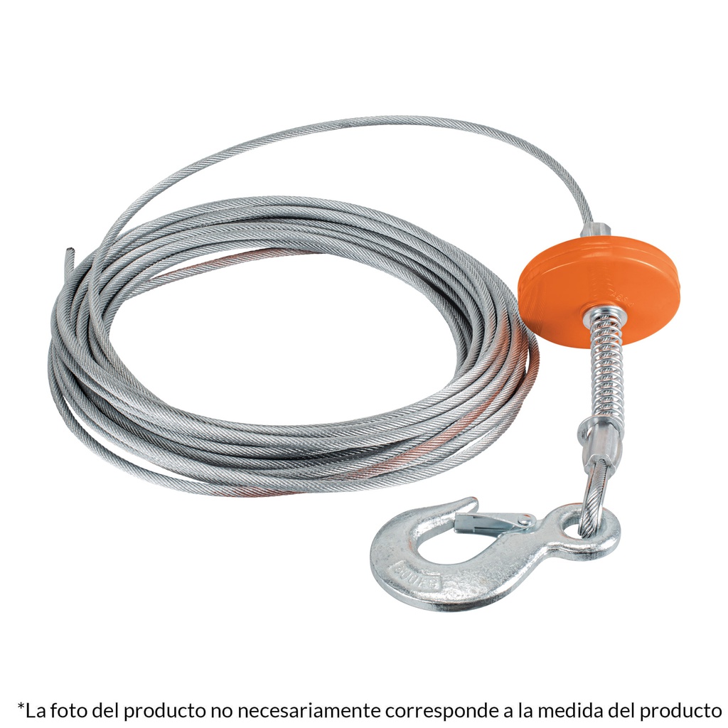 Cable de repuesto para polipasto electrico POLE-1000, Truper