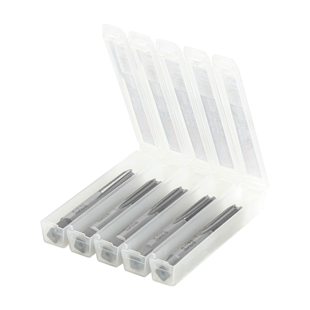 Machuelo semiconico 3/8'x 24 cuerda fina, Truper