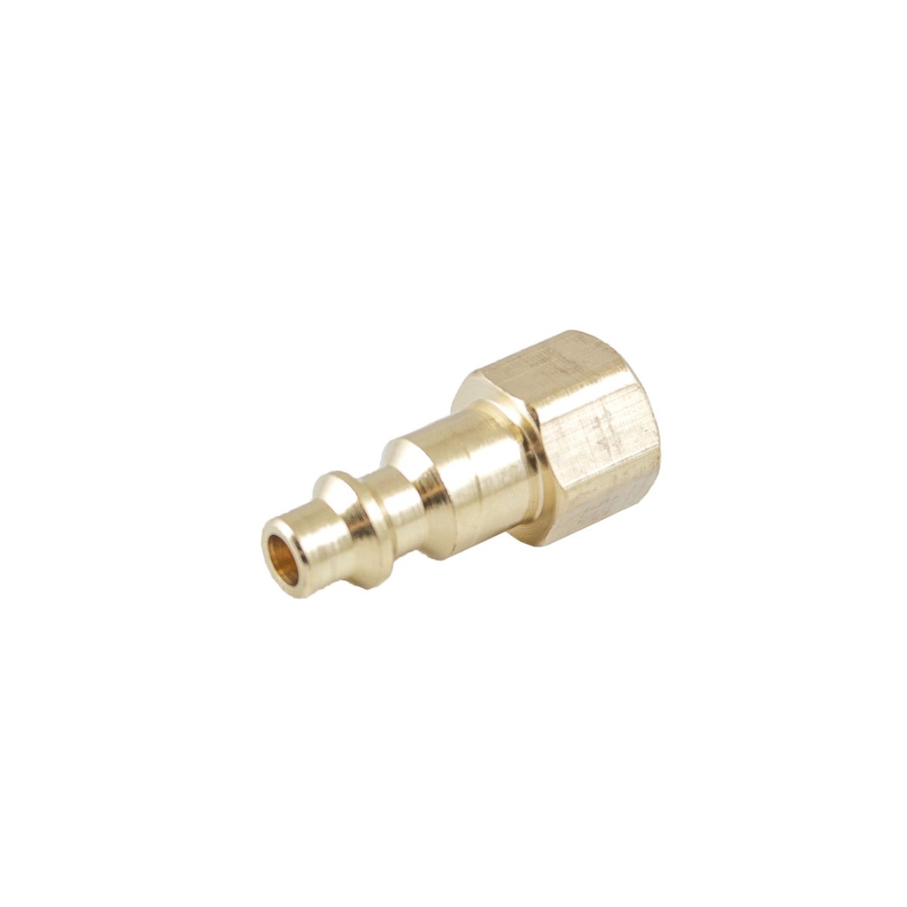 CONECTOR RAPIDO LATONADO HEMBRA 1/4'' NPT (GRANEL)