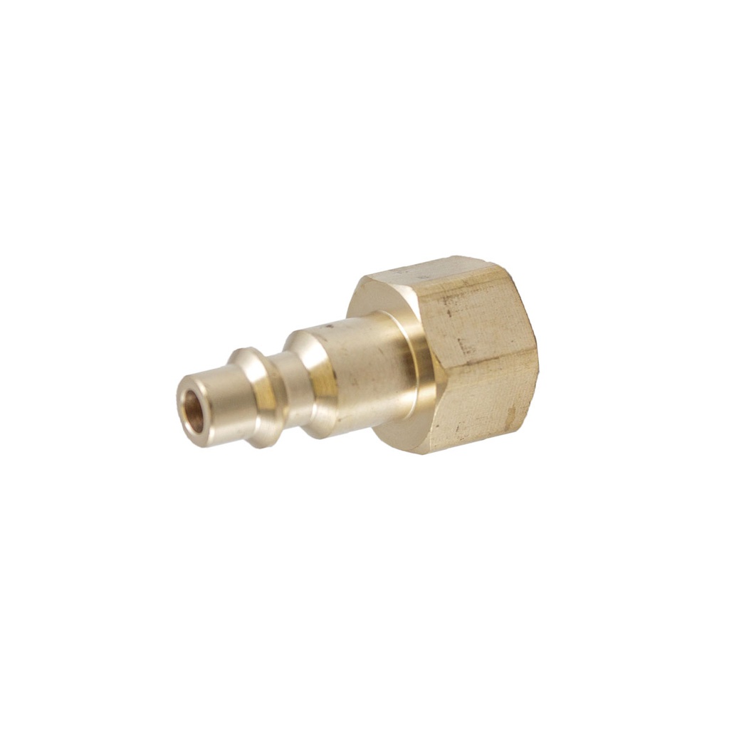 CONECTOR RAPIDO LATONADO HEMBRA 3/8'' NPT (GRANEL)