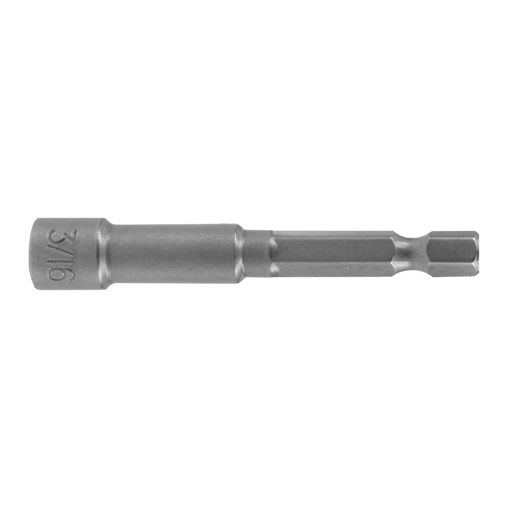 Estuche con 5 dados magneticos de 3/16' largo 2-1/2', Expert
