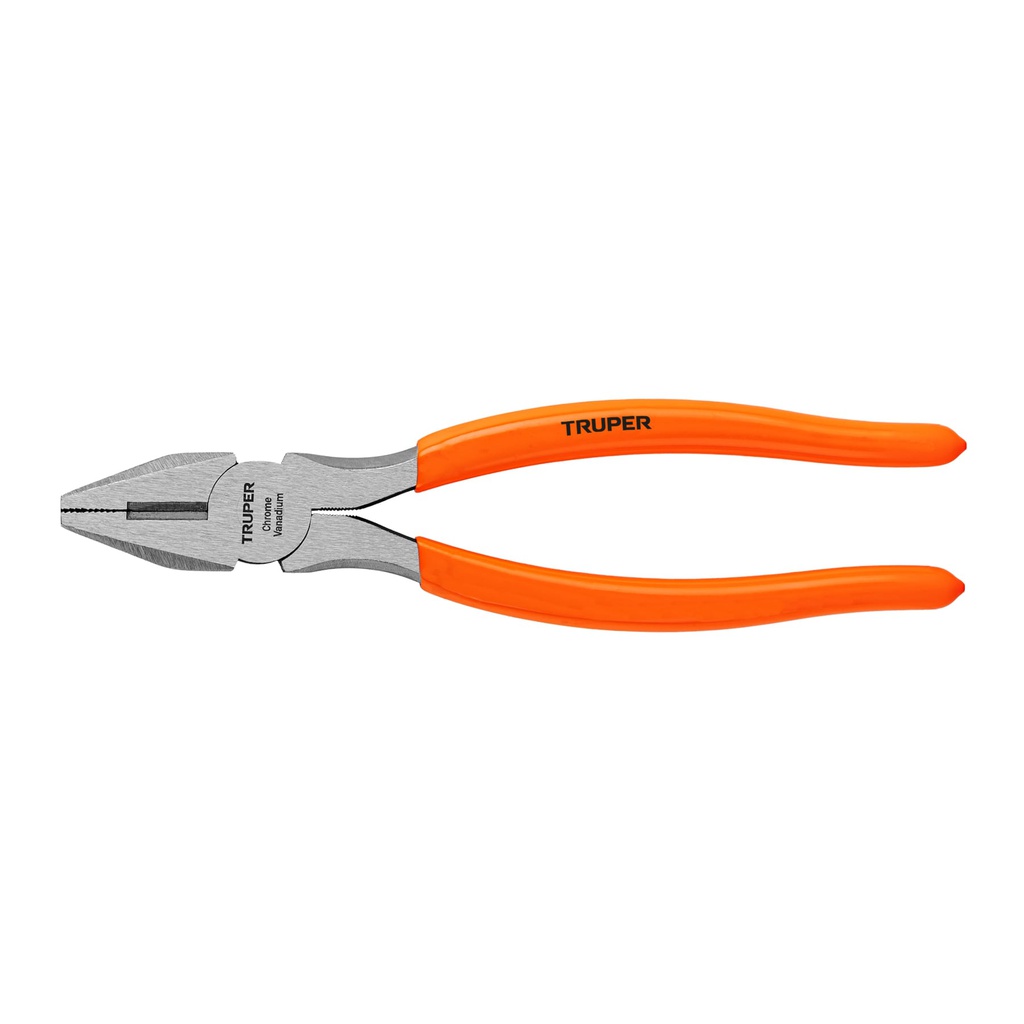 Pinza para electricista 8' mango de PVC, Truper