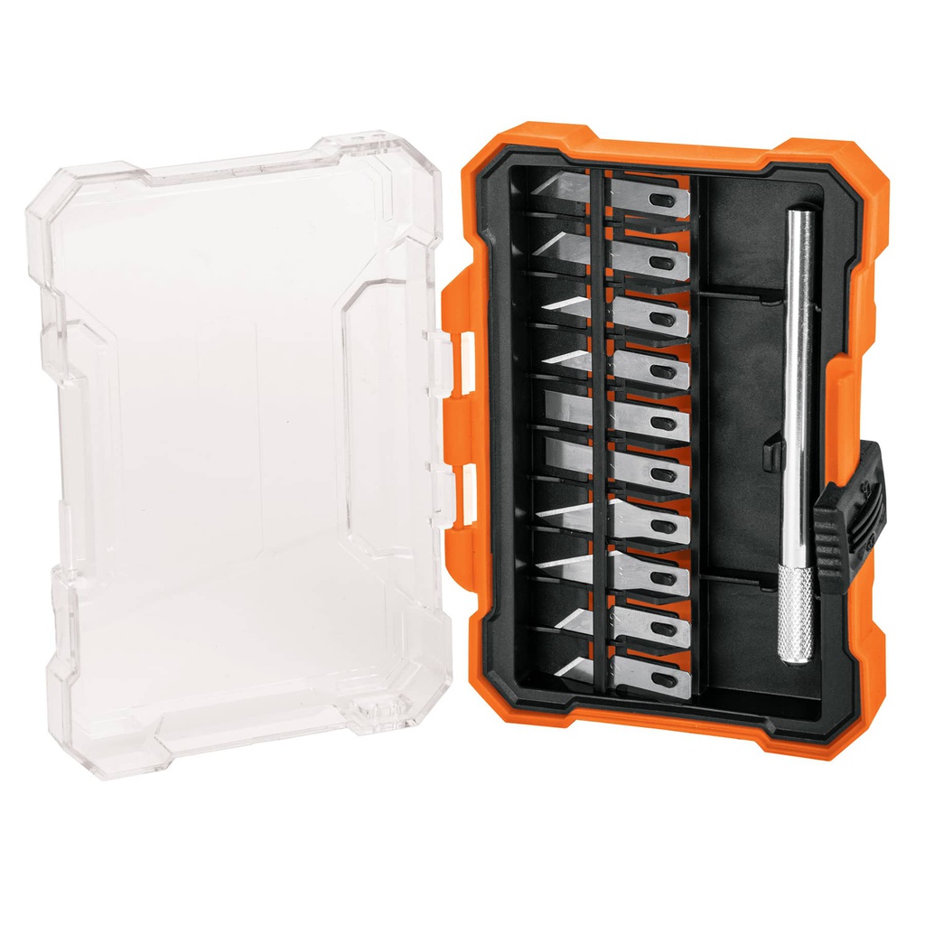 Juego de exactos Hobby con 11 piezas en estuche, Truper