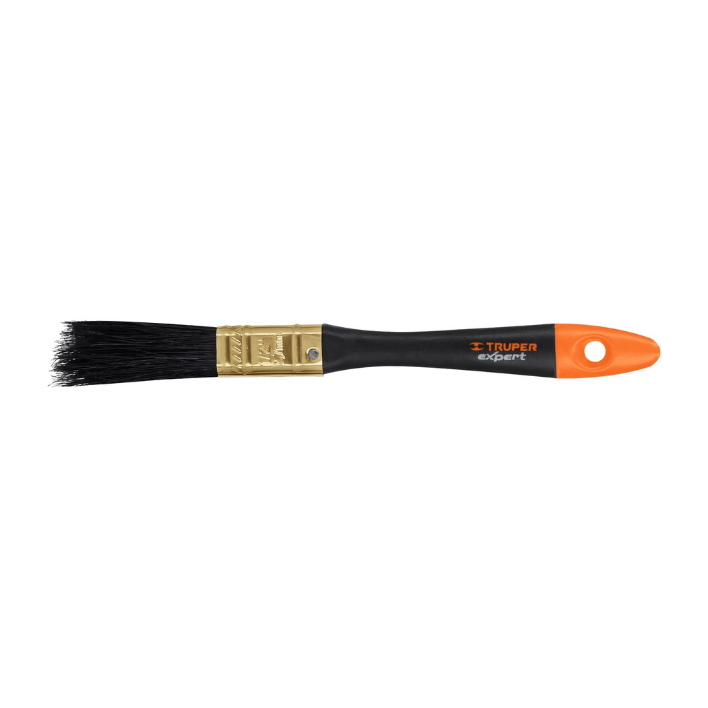 Brocha profesional de 1/2' mango de plastico, Truper Expert
