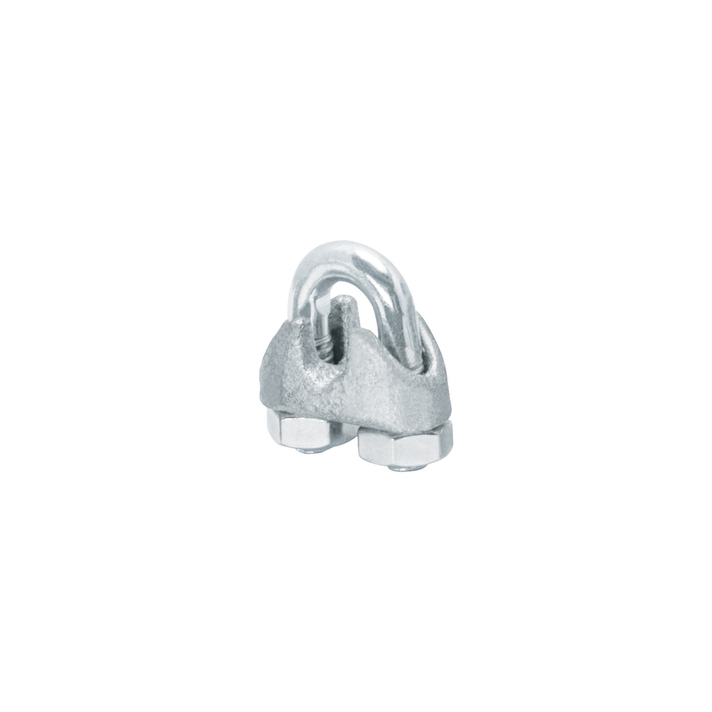 Bolsa c/50 nudos (perros) de hierro p/cable de 3/16', Fiero