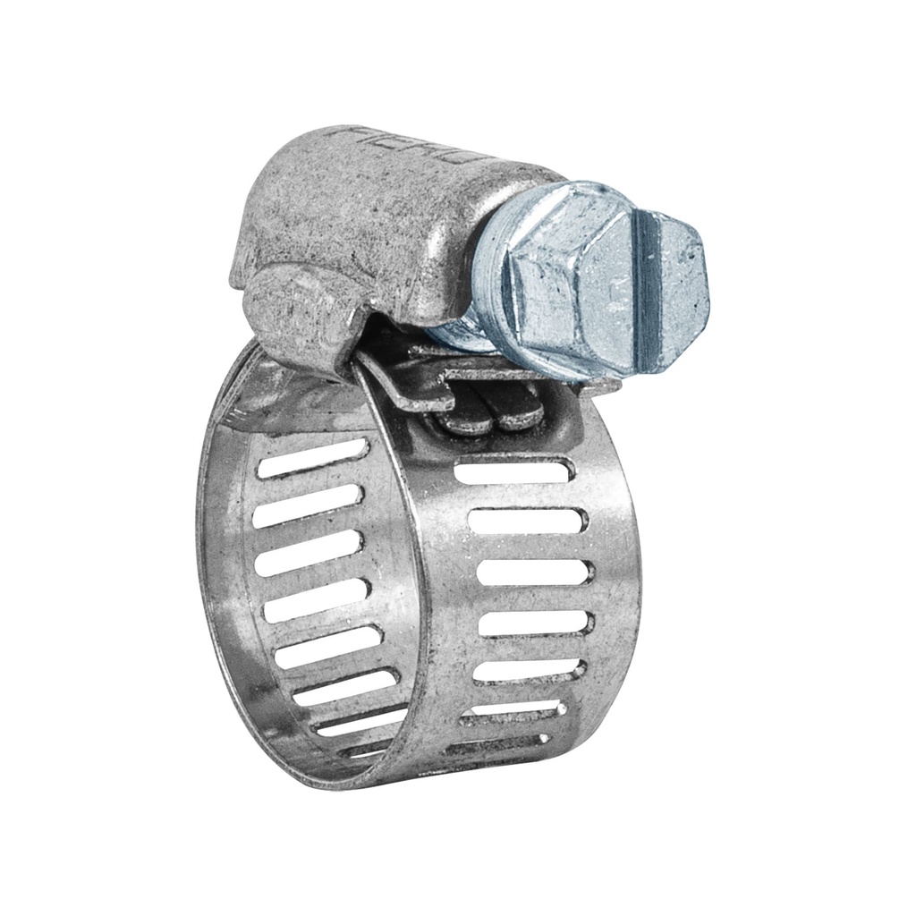 Bolsa c/10 abrazaderas sin fin reforzadas # 6, 1/2 - 3/4'