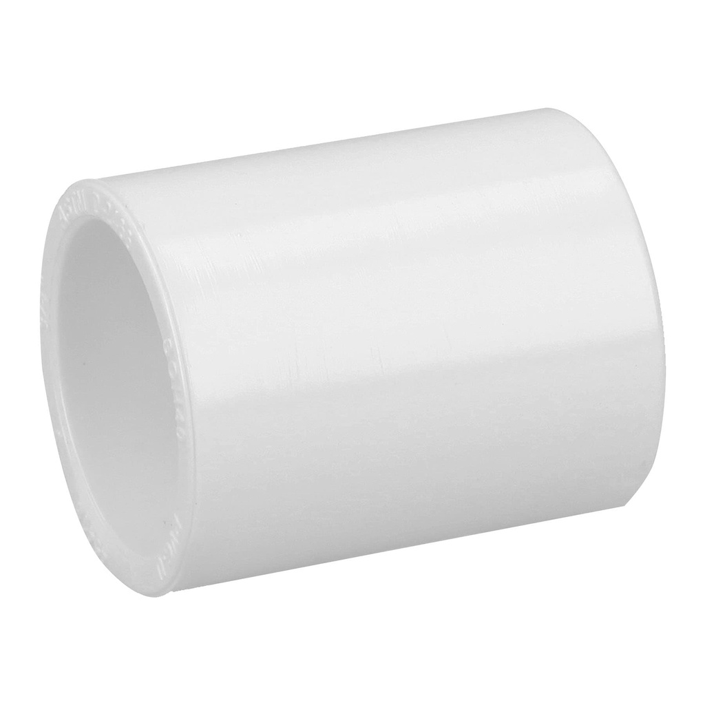 Cople de PVC cedula 40 de 3/4', Foset