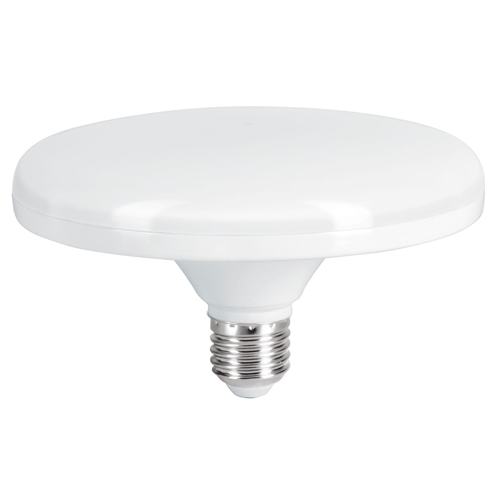 Lampara LED tipo OVNI 18 W (equiv. 125 W), luz calida, caja