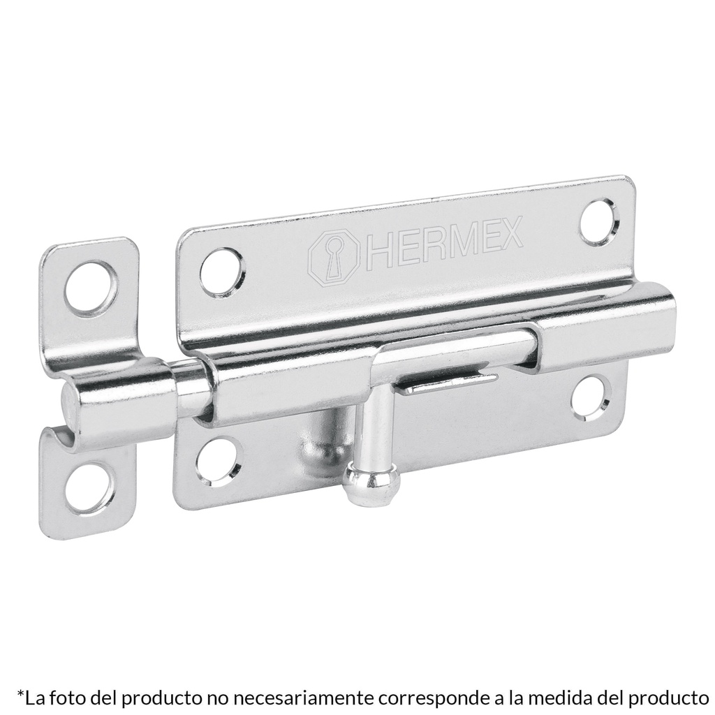 Pasador de barril de acero cromo 6', Hermex