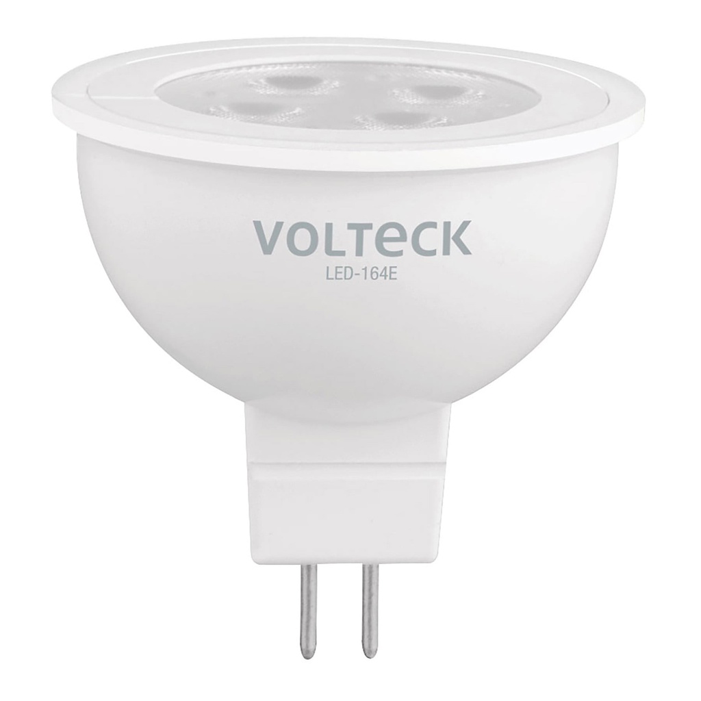Lampara de LED 4 W tipo MR 16 base GU5.3 luz de dia, blister