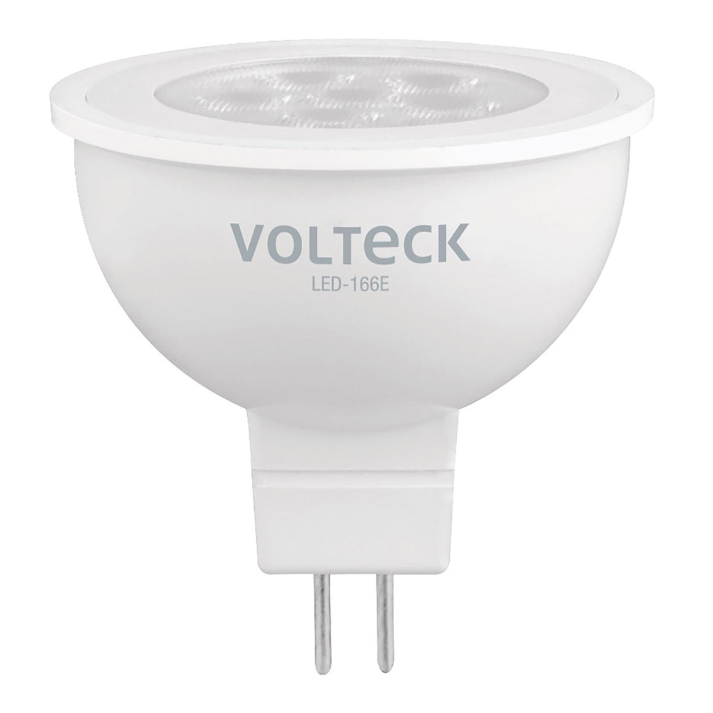 Lampara de LED 6 W tipo MR 16 base GU5.3 luz de dia, blister