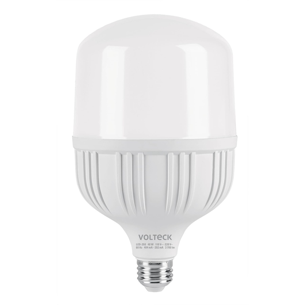 Lampara LED alta potencia 40 W (equiv. 350 W), luz de dia
