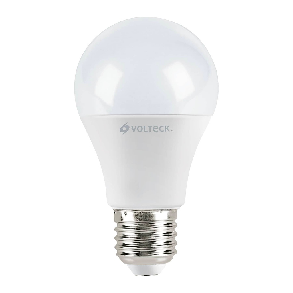 Lampara LED A19 9 W (equiv. 60 W) luz calida blister Volteck