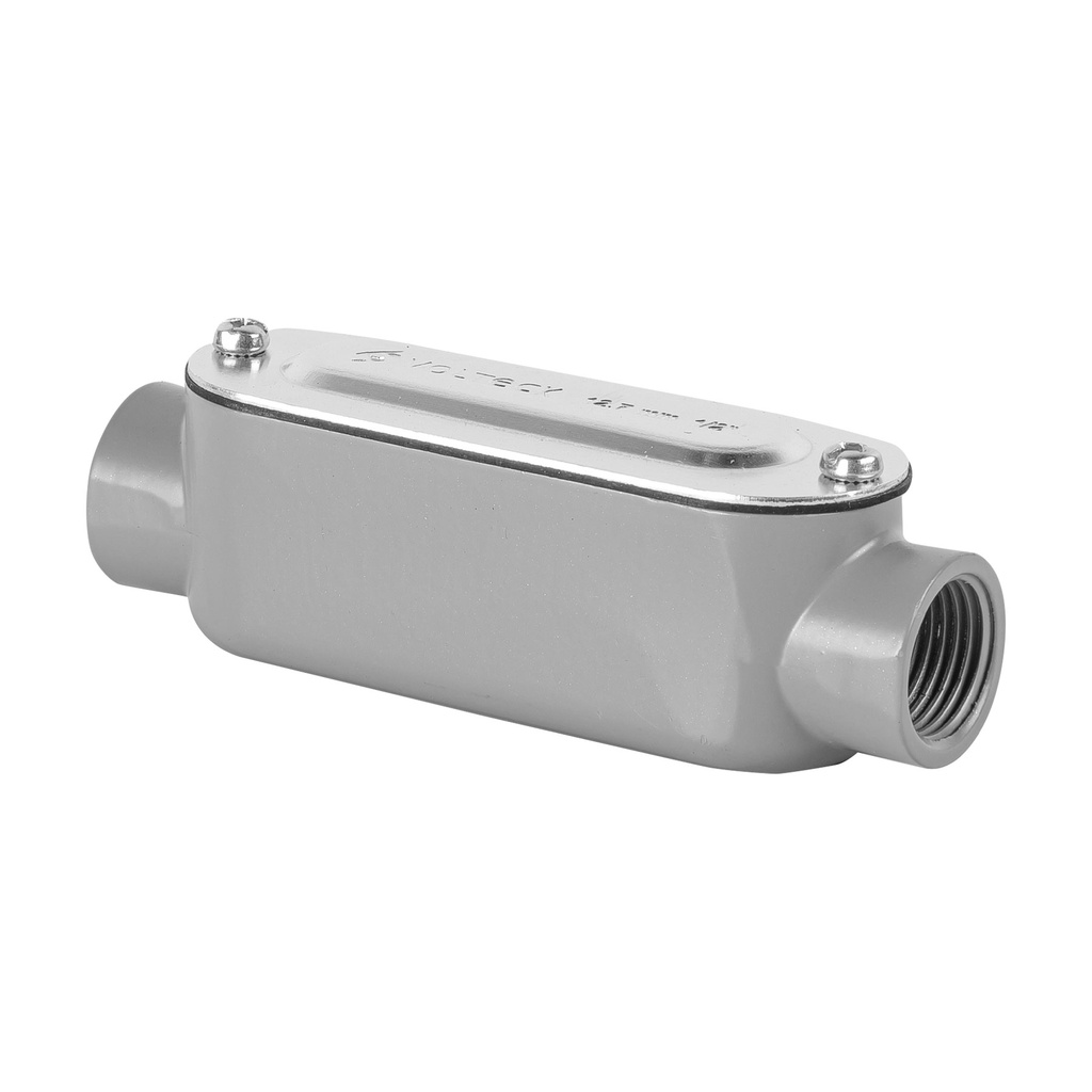 Condulet 1/2' conexion tipo C, Volteck