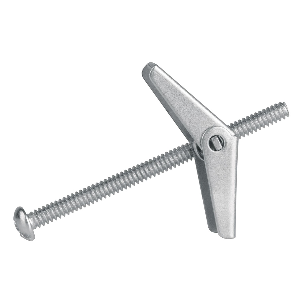 Bolsa con 4 sujetadores tipo mariposa de 1/8' x 2', Fiero