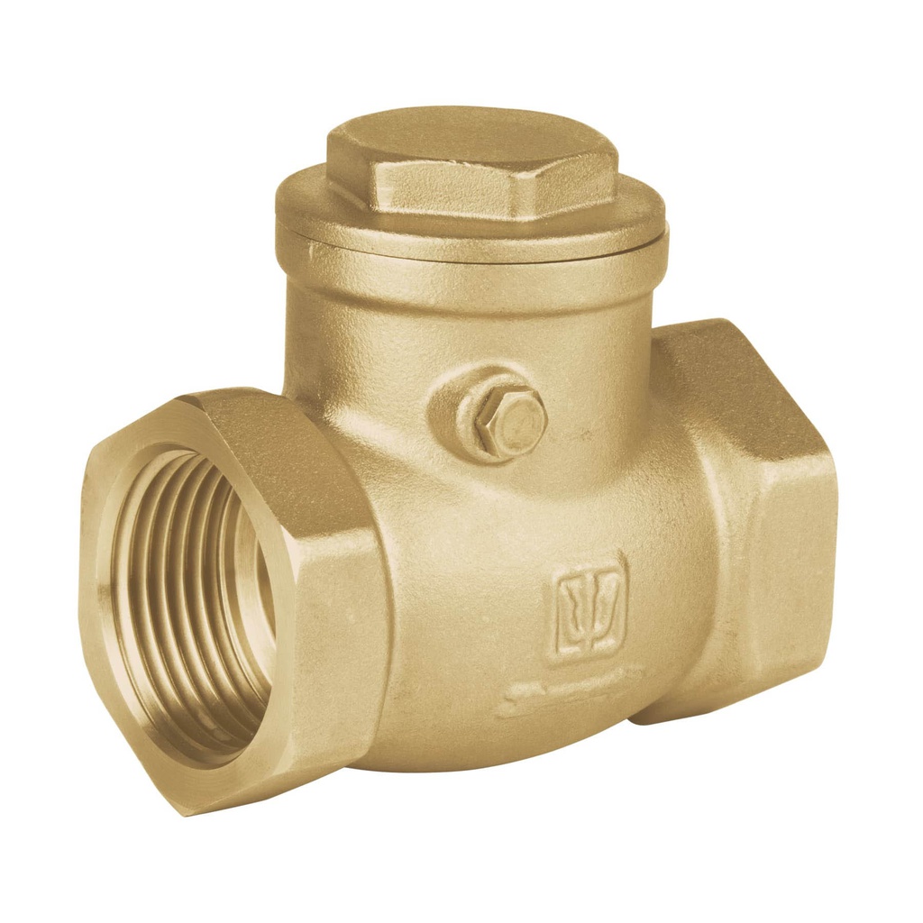 Valvula check horizontal de laton, 1', Foset