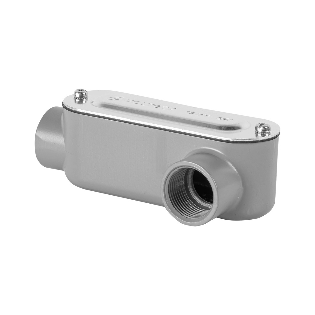 Condulet 3/4' conexion tipo LL, Volteck