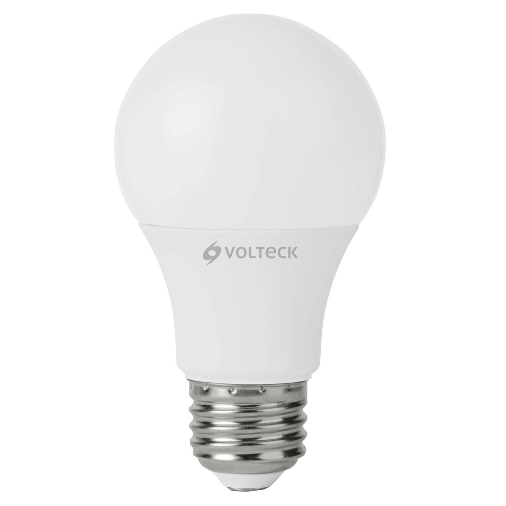 Lampara de LED atenuable tipo bulbo 9 W luz calida, blister