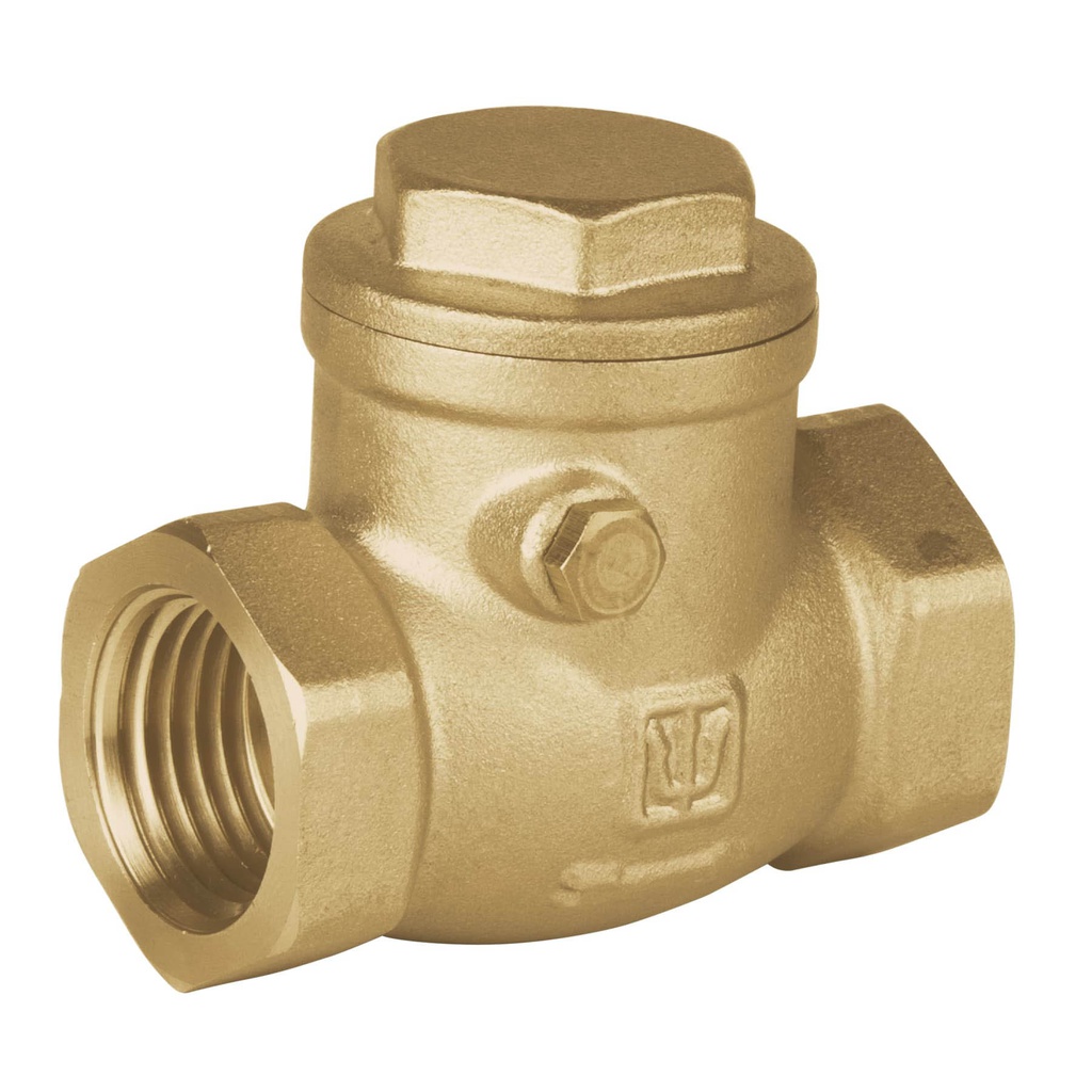 Valvula check horizontal de laton, 1/2', Foset