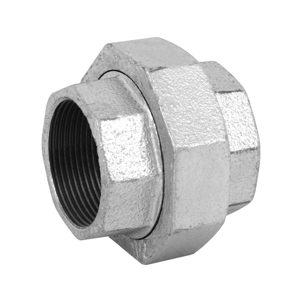 Tuerca union 1-1/2' acero galvanizado, Foset