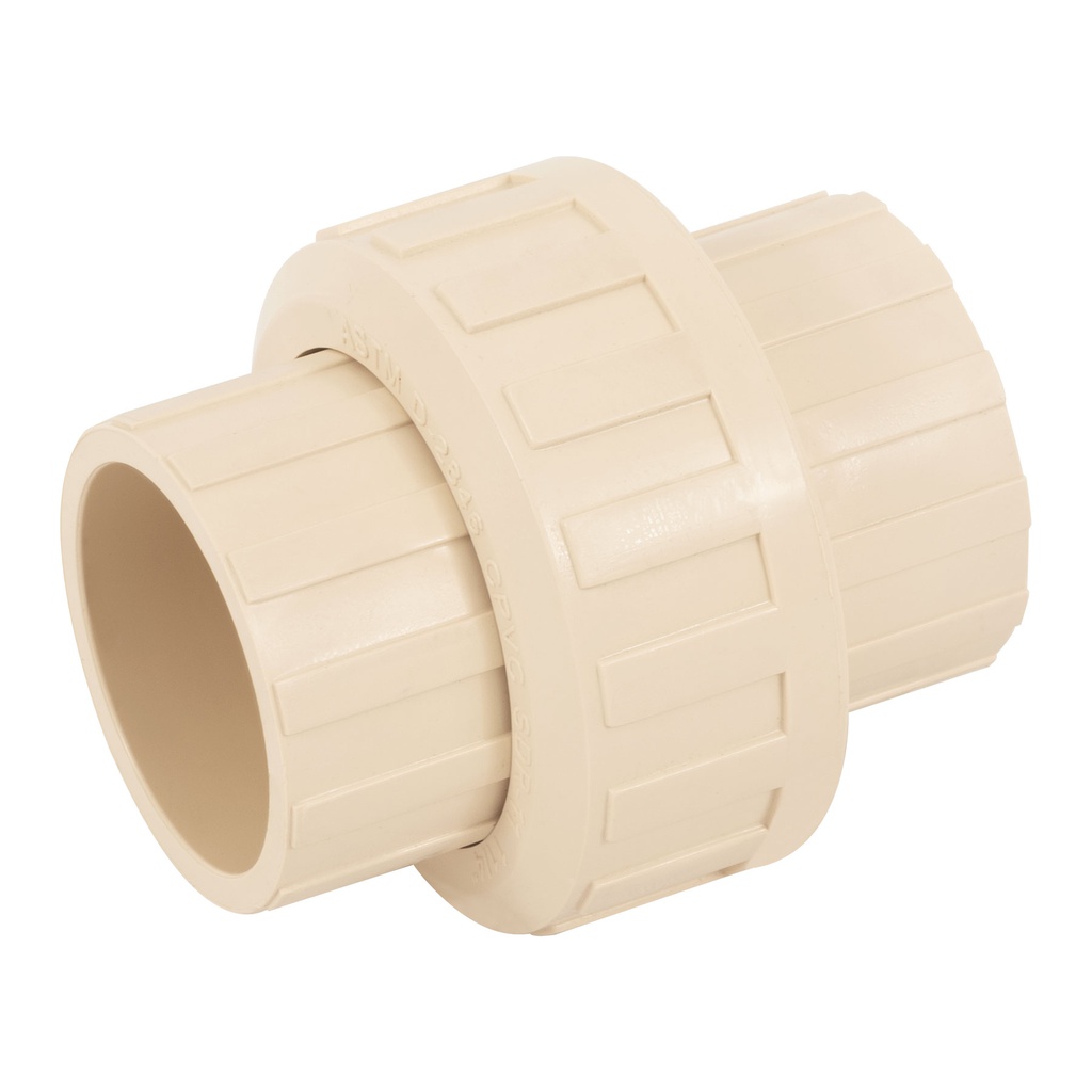 Tuerca union lisa de CPVC 1-1/4', Foset