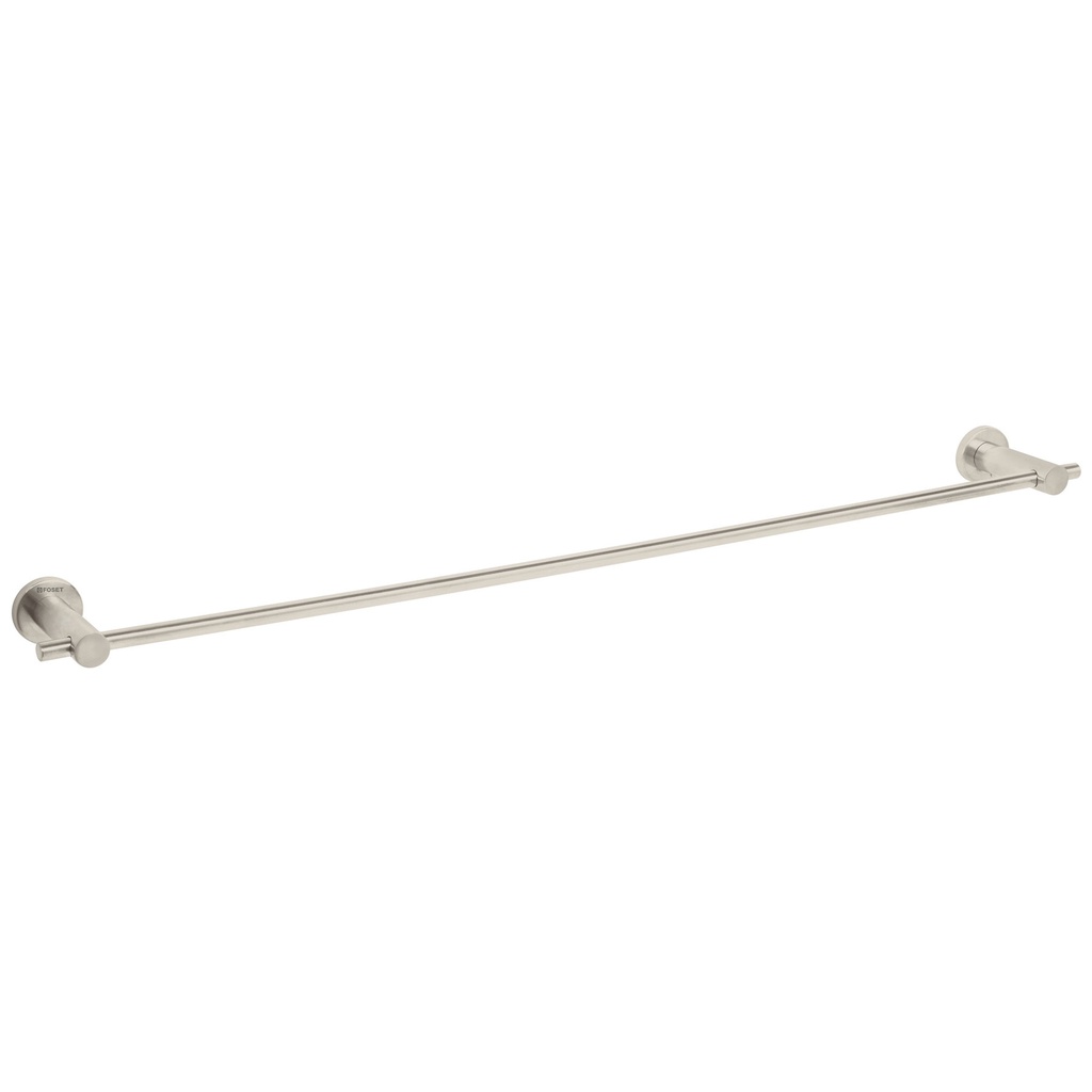 Toallero de barra de laton acabado satin, Foset Element